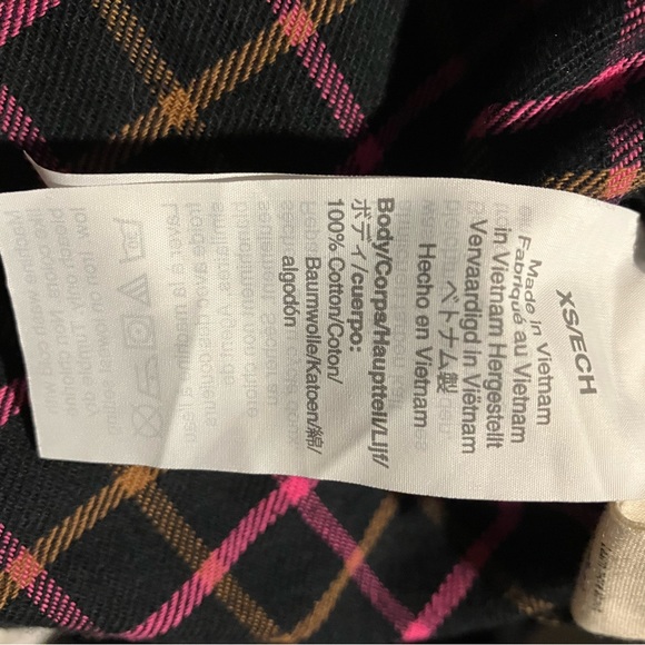 Madewell Flannel Westlake Shirt in Stoppard Plaid XS - Picture 6 of 10